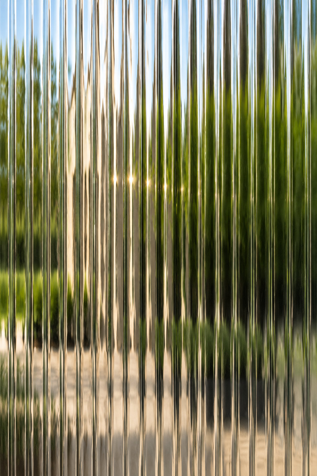 Reeded Glass