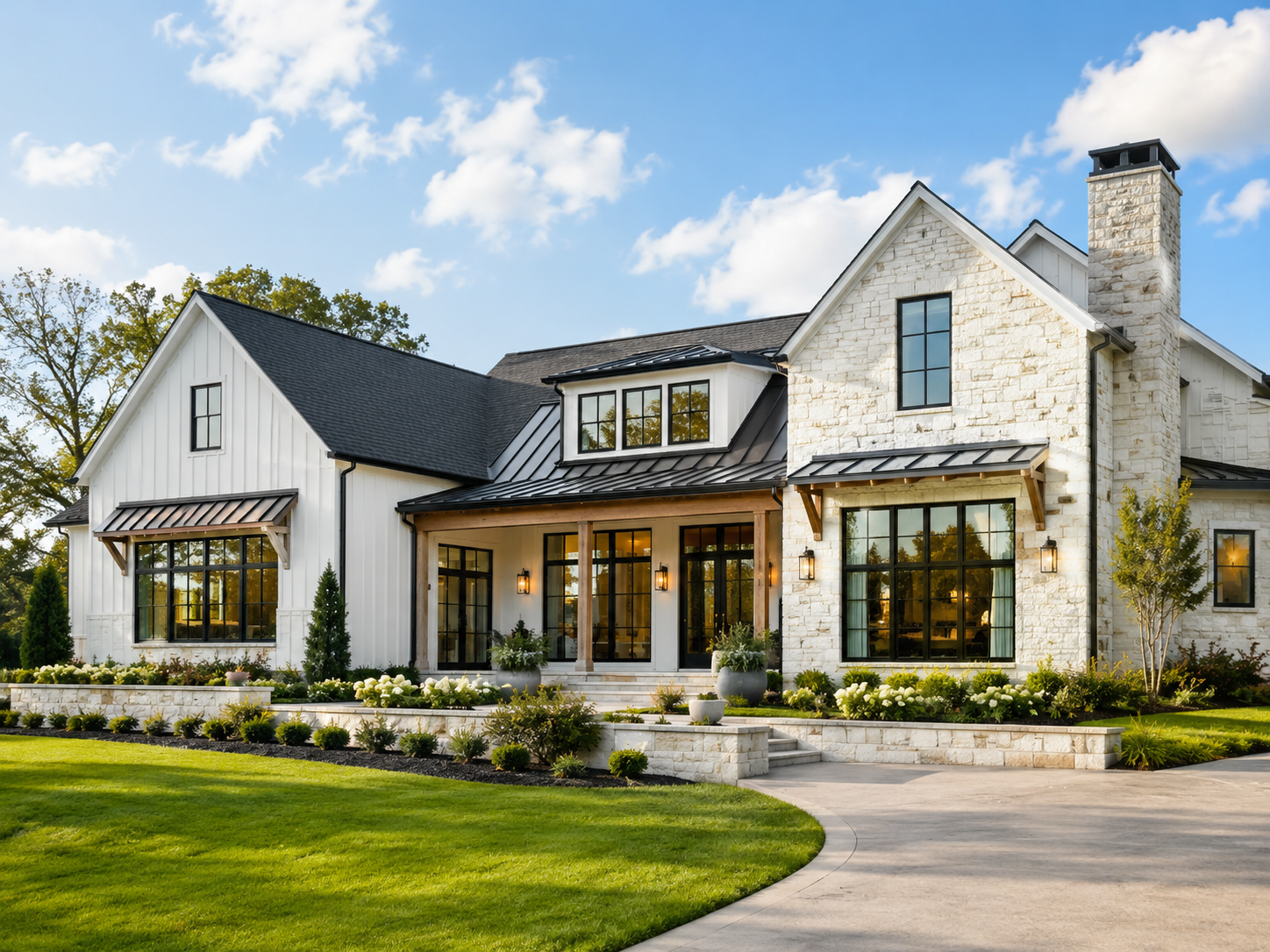 Beautiful Houston home with premium replacement windows by Home Team Windows