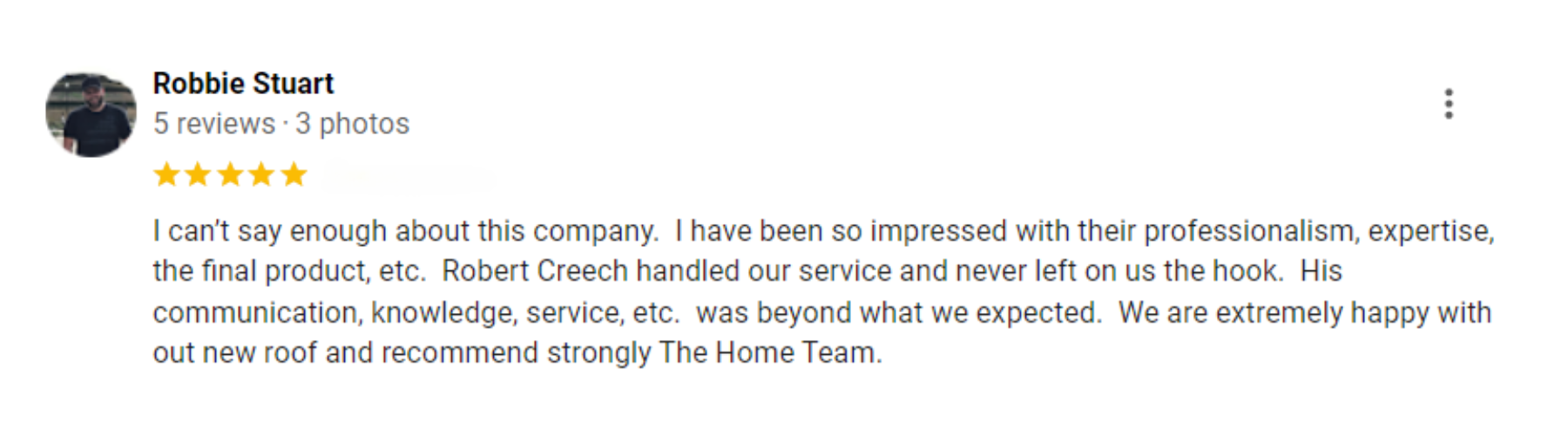 The Home Team Home Solutions crew — Greater Houston's local home improvement team
